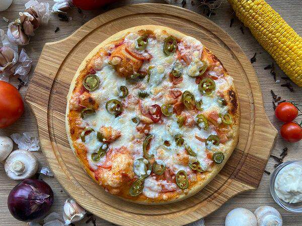 Two pizza - Пицца Халапеньо (острая)