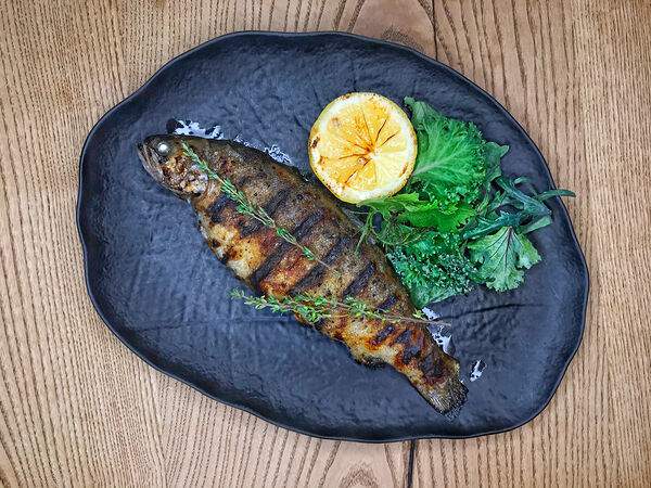 Голый Повар - Форель радужная на гриле