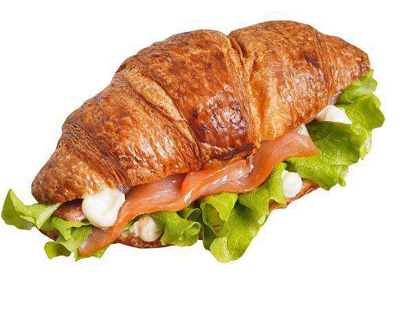 Сахар - Круассан с лососем