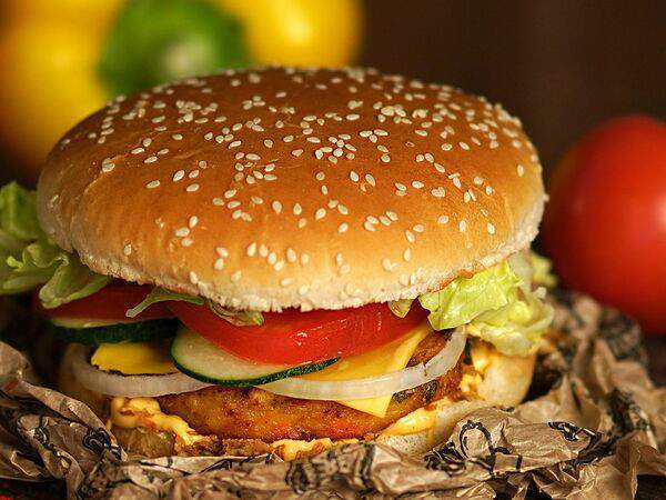 Хот-дог 72 Party grill - Веган Бургер