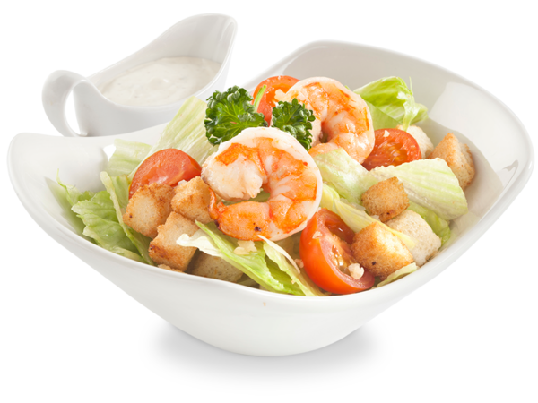 Пиццерия Пепперони - Салат Цезарь с креветками