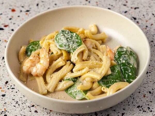 Matamata - Паста с креветками и шпинатом