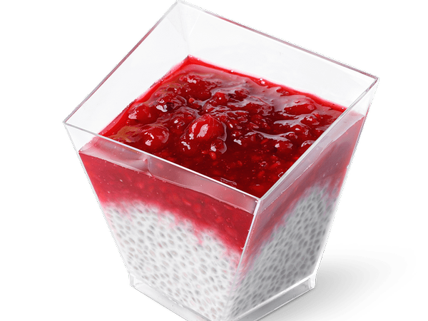 Пить кофе Кино - Кокосовый пудинг Чиа,Ягоды