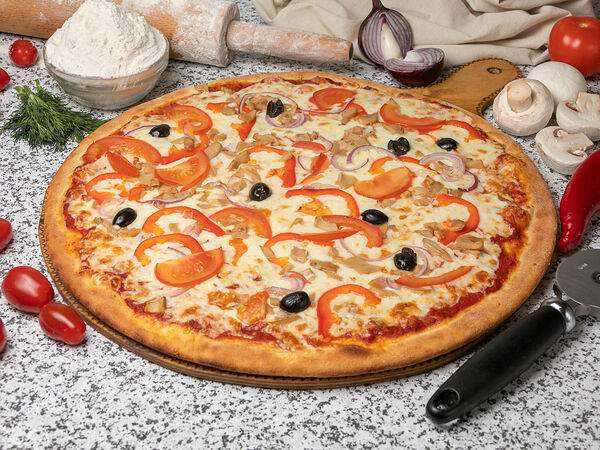 Осетинские пироги от Альды - Пицца Вегетарианская