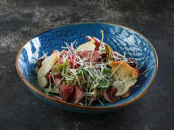 Двор Помидор - Салат с ростбифом