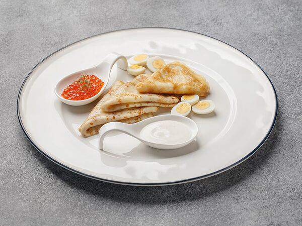 Lobby Bar - Блины с красной икрой