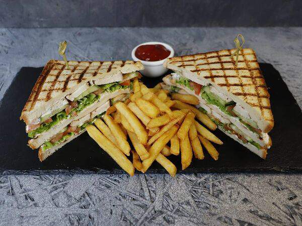 Заправка - Клаб-сэндвич с ветчиной