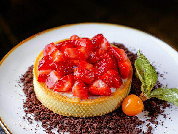 Ribs - Тарт с клубникой