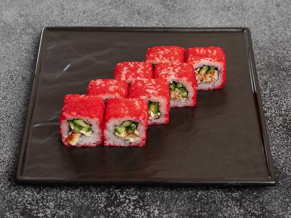 Шустрый лосось - Ролл Калифорния с угрём