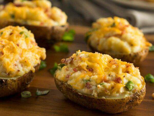 Арёл - Запеченная картошка с грибами и сыром