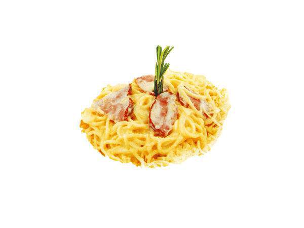 Мельница - Спагетти Карбонара с беконом