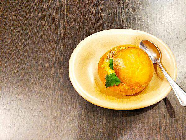 StaraPraha - Жюльен в булочке с языком