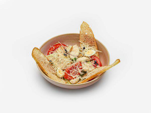 1095 FOOD - Салат с курицей гриль