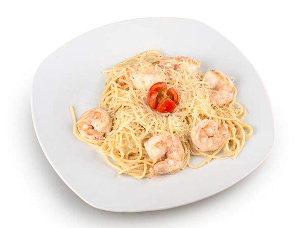 Суши фикс - Лингуине креветки и руккола