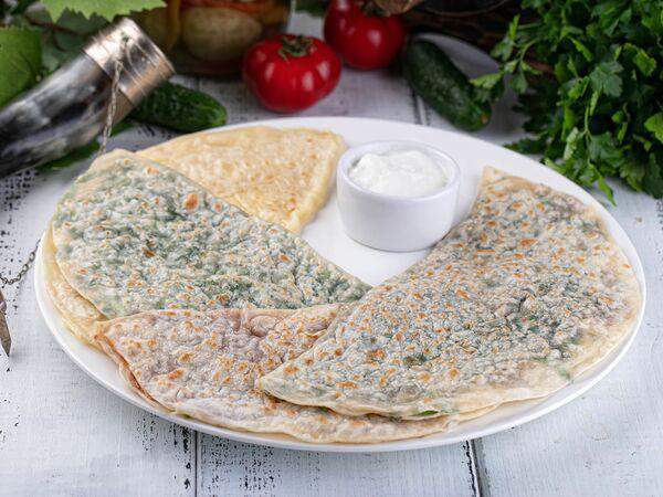 Ткемали - Кутаб с лобио