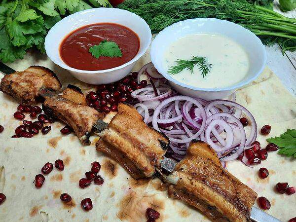 Шашлычок - Шашлык из свиных ребрышек