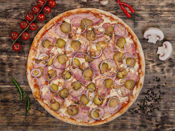 Папа Джованни - С беконом и опятами