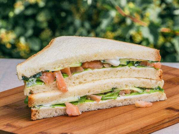 Burger Box - Сэндвич с семгой