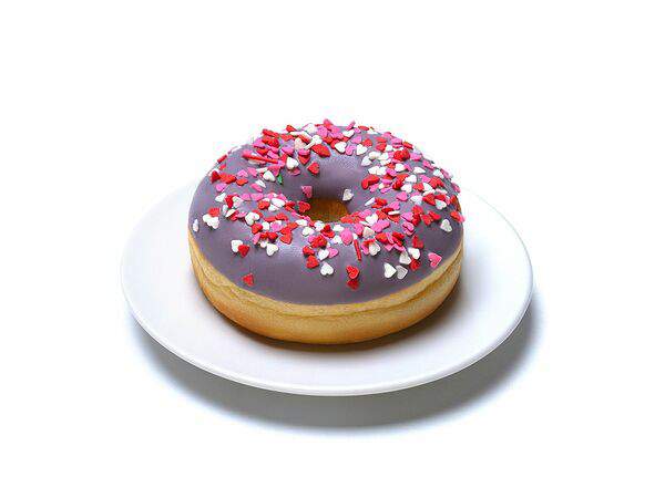 Мир пиццы - Донат с малиной