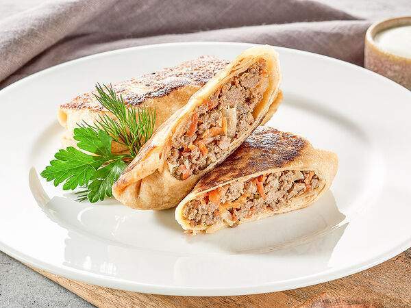 Кафе 24 - Блинчики с мясом