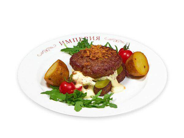 Империя - Бифштекс рубленый из мраморной говядины