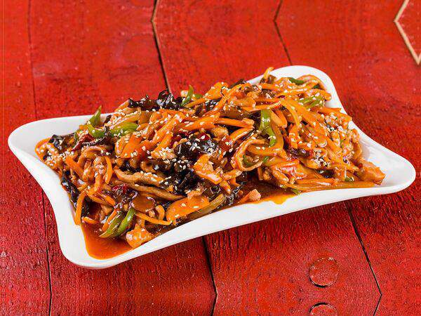 Девять драконов - Свинина Юйсян Жоусы с ароматом рыбы