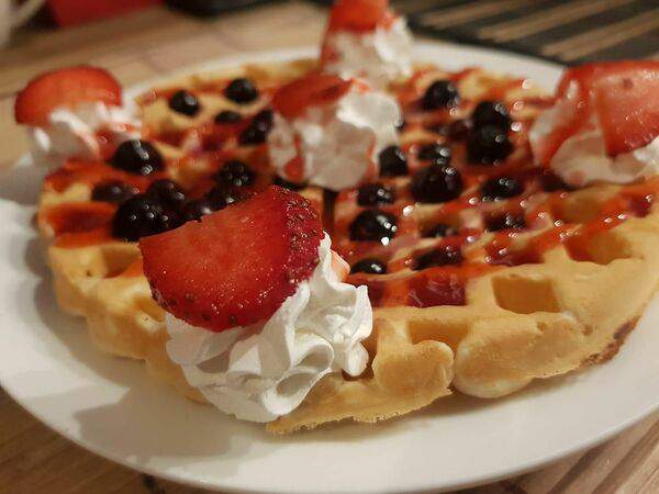 Кофейня Лысая лиса - Вафли Беррис