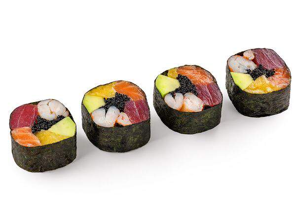 Русалочка любит суши - Сашими ролл №1