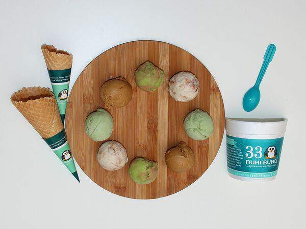 33 пингвина - Мороженое mix Веган