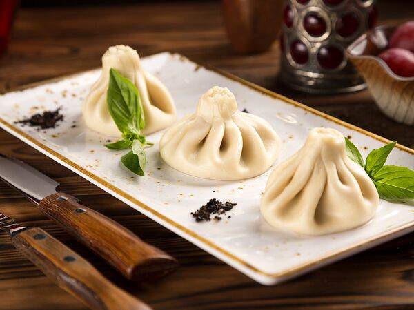 Семейное кафе Бамбинополь - Хинкали с говядиной