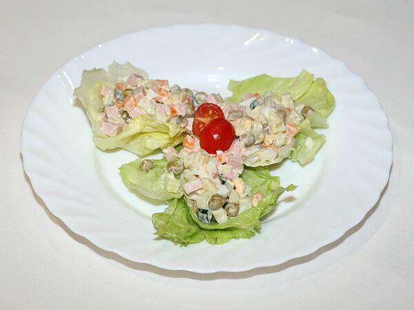 Пингвин - Салат Оливье