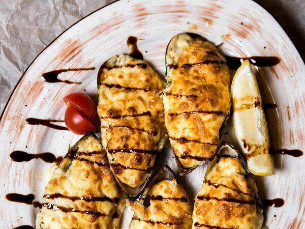 Дон-Аппетито - Мидии, запечённые с сыром