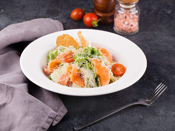 Хлебные истории - Цезарь с лососем