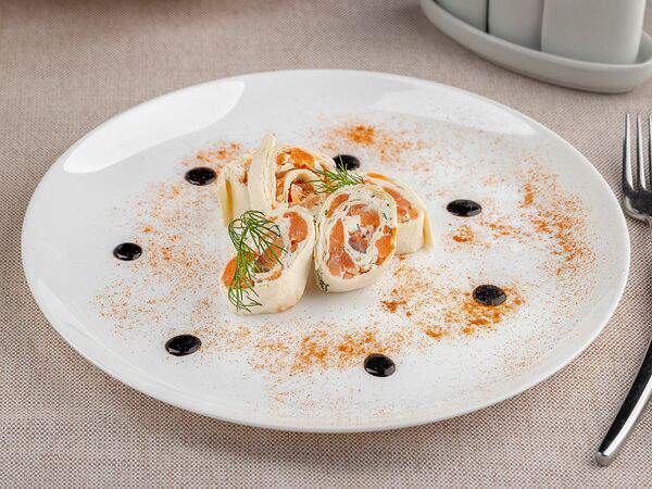 Пик - Рулетики из лаваша с сыром и зеленью