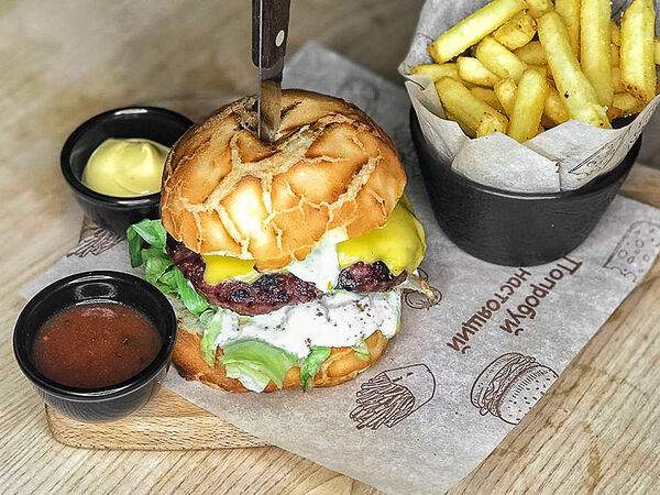 Голый Повар - Бургер Голый Чикен