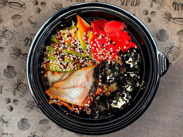 Icrab - Поке с копченым угрем