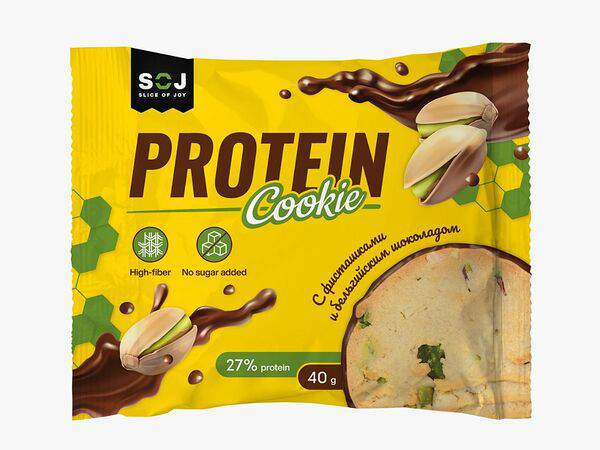 Western coffee - Печенье Protein cookie с фисташкой