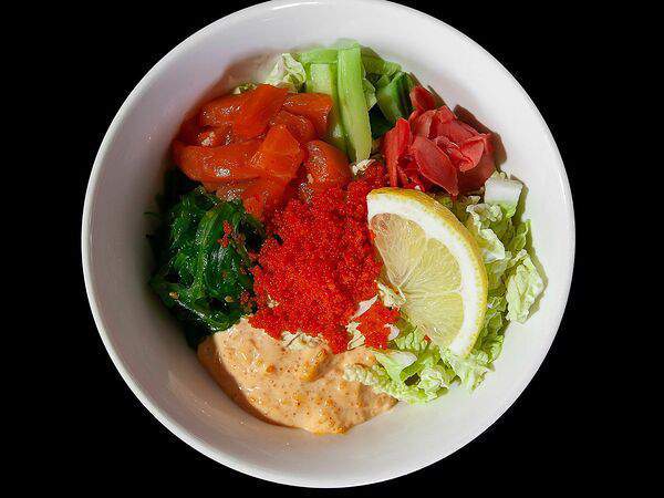 Бангкок - Поке с лососем