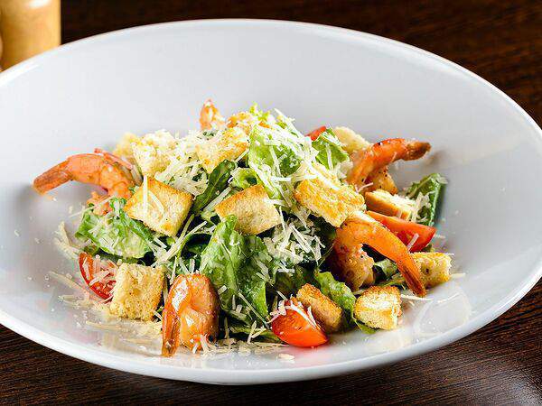 Перфетто - Салат Цезарь с креветками