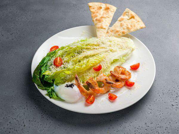 Caramelle Village - Авторский Цезарь с креветками