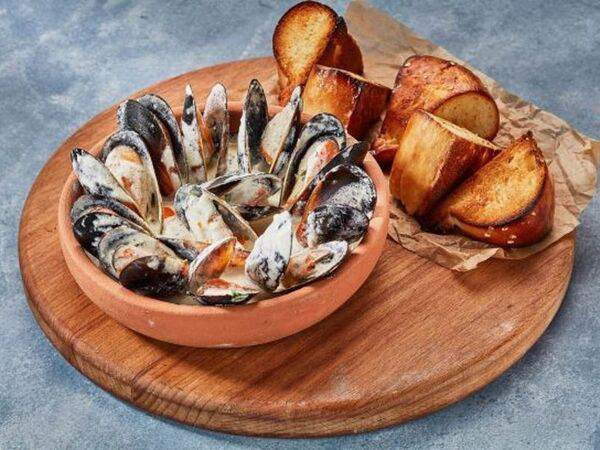 Кацо - Мидии на кеци