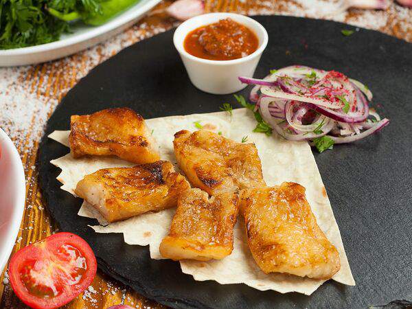 Трапеза - Шашлык из бараньего курдюка