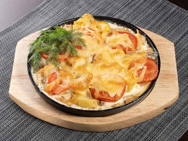 О2 кафе - Скоблянка из курицы с грибами