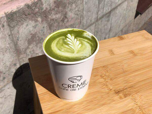 Creme cafe de Pastel - Матча латте