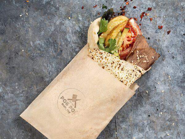 Роб рой - Двойной Роб Рой в обычном лаваше со cвинoй вырезкой