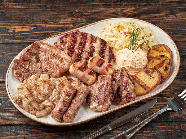 Югославия гриль - Микс гриль на одну персону