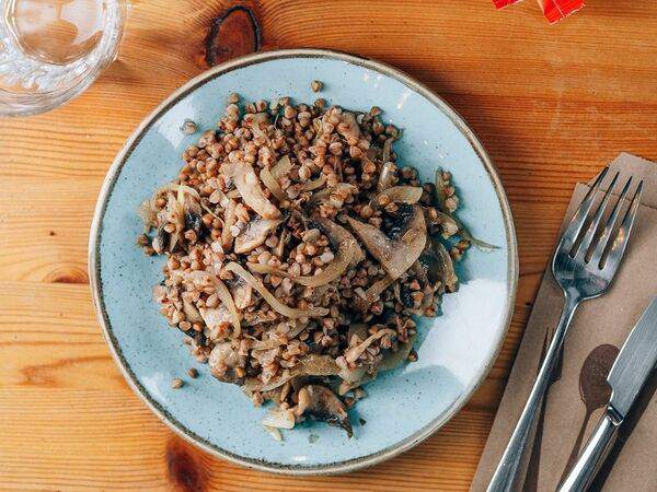 Щэлям - Гречка с грибами