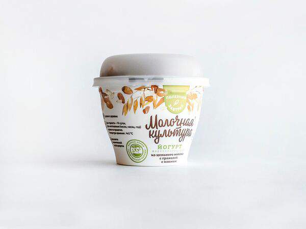 Теплого хлеба - Йогурт натуральный с гранолой