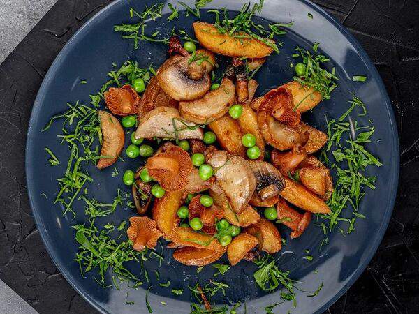 Pizza Hub - Картофель по-деревенски с грибным миксом