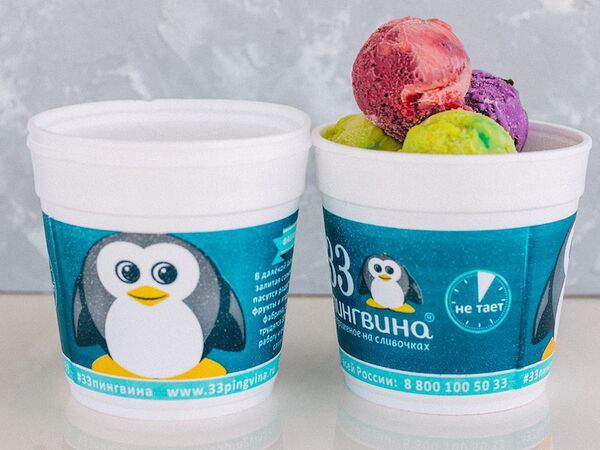 33 Пингвина - Термобанка с мороженым